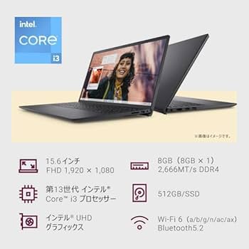 Amazon.co.jp: Dell ノートパソコン Inspiron 15 3530 15.6
